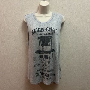 Softest gray tank by Daydreamer LA in medium!